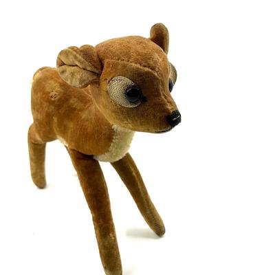 939 Vintage Felt Steiff Bambi Fawn with Mohair Tail
