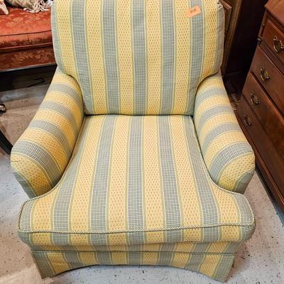 Armchair with Custom Upholstery