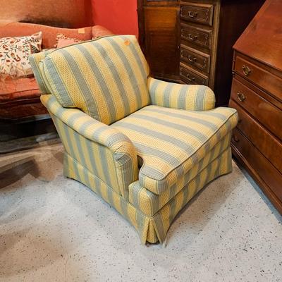 Armchair with Custom Upholstery