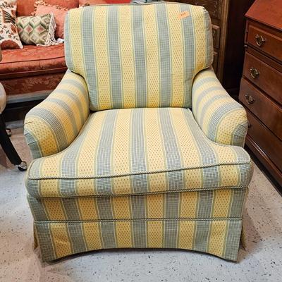 Armchair with Custom Upholstery