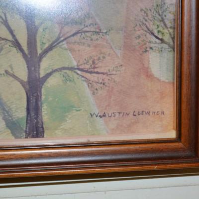 Local Harrisonburg, Virginia Print Depicting 1880's Springhouse and Square