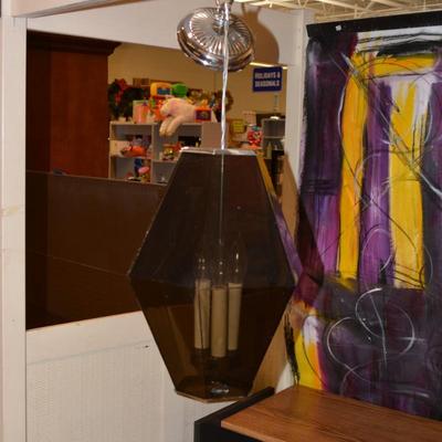 Vintage 1972 MCM Pendant Lamp