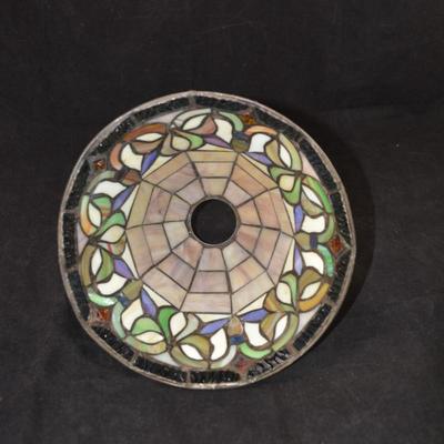 Vintage Tiffany Style Stained Glass Lamp Shade