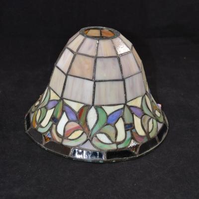 Vintage Tiffany Style Stained Glass Lamp Shade