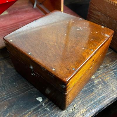 809 Antique Star Boston Marine Compass in Box