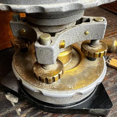 810 Vintage 1956 David White Surveyor Transit Level Model 8014 with Case