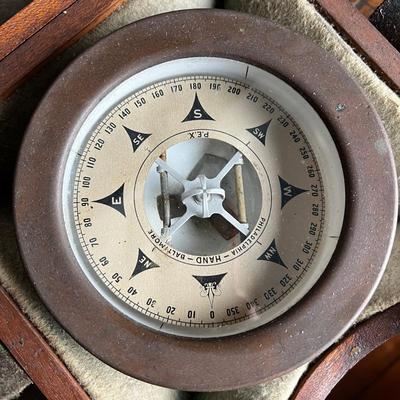 812 Vintage 1940 John E. Hand & Sons Co. Type PEX Life Boat Compass