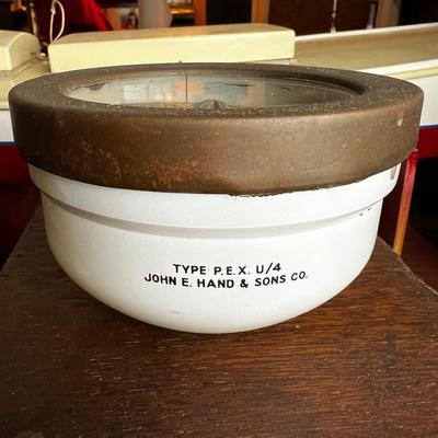 812 Vintage 1940 John E. Hand & Sons Co. Type PEX Life Boat Compass