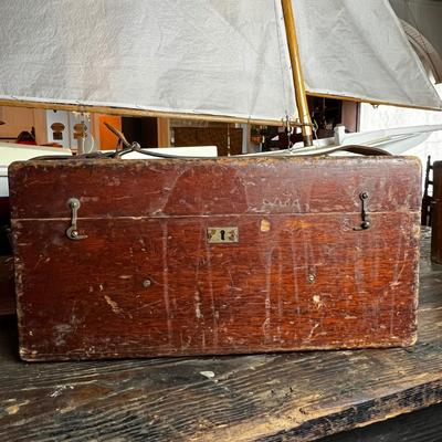 814 Antique Buff MFG. Co. Boston Surveyor Transit Level with Case