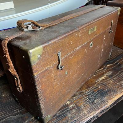 815 Antique Dietzgen Surveyor Transit Level with Case