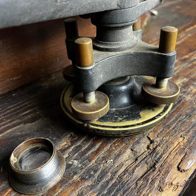 815 Antique Dietzgen Surveyor Transit Level with Case