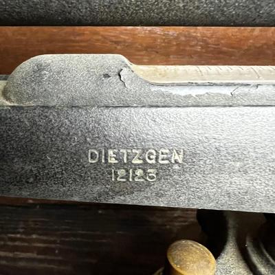 815 Antique Dietzgen Surveyor Transit Level with Case