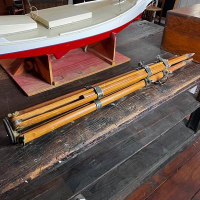816 Vintage Surveyor Transit Tripod