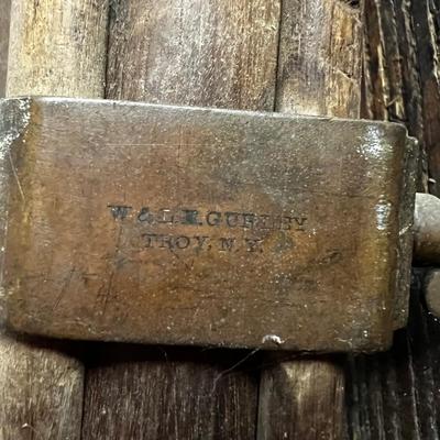 817 Antique W & L.E. Gurley Troy New York Transit Surveyor Tripod