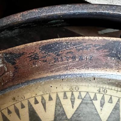 818 Antique Ritchie Compass with Stand