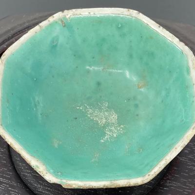 Antique Chinese dish bowl Qing Dynasty era