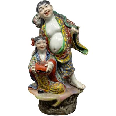 Vintage Chinese Figurine HEHE TWINIMMORTAL
