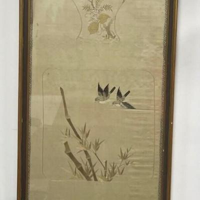 Chinese embroidery on silk, Qing dynasty