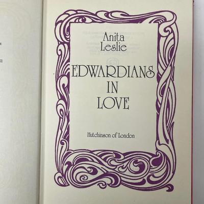 Edwardians in Love, Anita Leslie