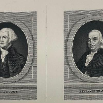 George Washington & Benjamin Franklin Unknown