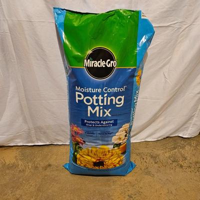 Large Ceramic Planters & Potting Mix (B-JS)