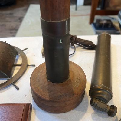 N832 Lot of Antique/Vintage Nautical Decor