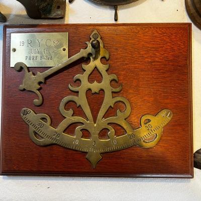 N832 Lot of Antique/Vintage Nautical Decor