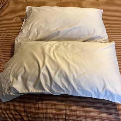 Queen Size Bed with Bedding Set & More (B2-RG)