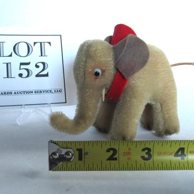 Old Small Steiff Elephant, Read Description