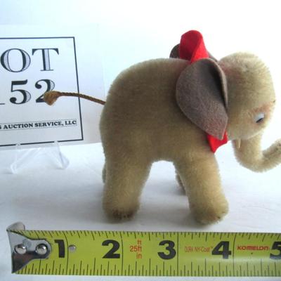 Old Small Steiff Elephant, Read Description