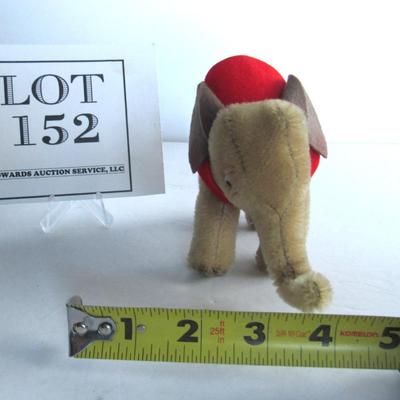 Old Small Steiff Elephant, Read Description