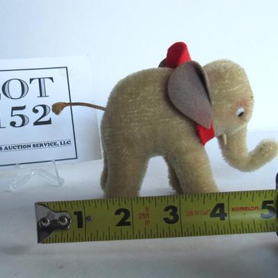 Old Small Steiff Elephant, Read Description