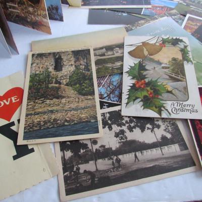 Lot of Old-Newer Postcards