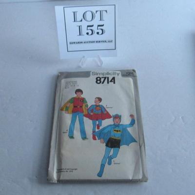 Older Kids Batman Pattern, Looks Unused