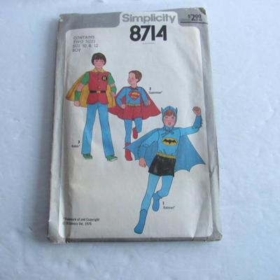 Older Kids Batman Pattern, Looks Unused