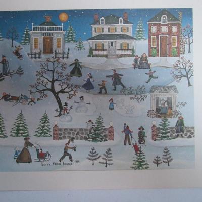 2 Older Prints by B Friess Baumer