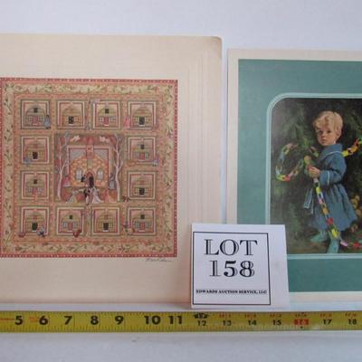 2 Colorful Prints, Colorful One Signed Bev Lohr