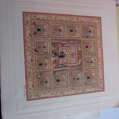 2 Colorful Prints, Colorful One Signed Bev Lohr