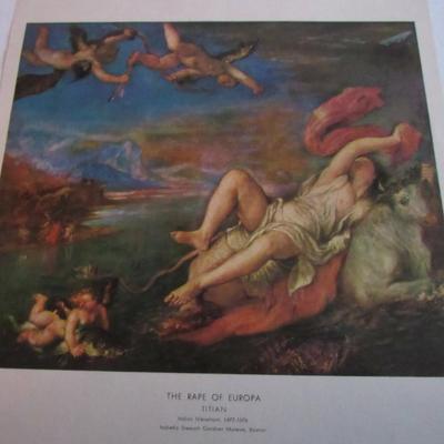 Lot of Large Size Prints on Paper, Metropolitan Museum of Art