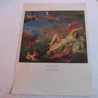 Lot of Large Size Prints on Paper, Metropolitan Museum of Art