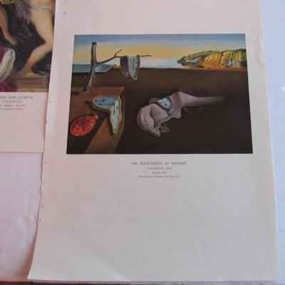 Lot of Large Size Prints on Paper, Metropolitan Museum of Art