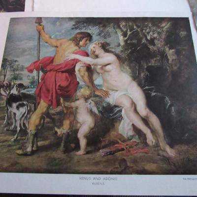 Lot of Large Size Prints on Paper, Metropolitan Museum of Art