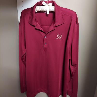 Mens Golf Shirts and Pants Size Large (PC-BBL)