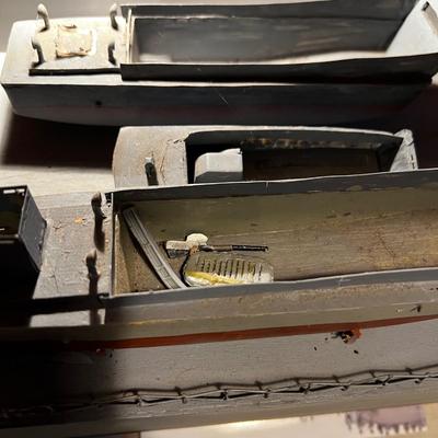841 Vintage WWII Land Ship Tank Model