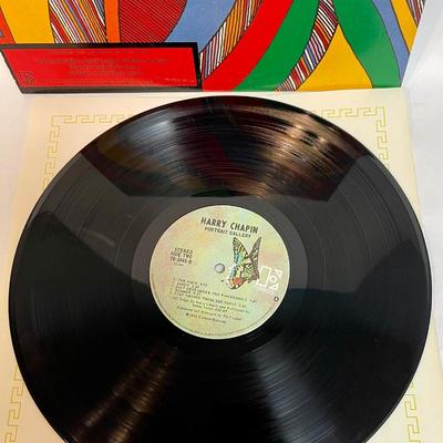 Vintage 33RPM Harry Chapin - Portrait Gallery 1975 Vinyl Album