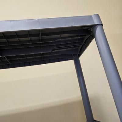 Pair of Plastic Storage Shelves (G-JS)