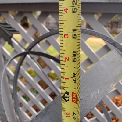 Concrete and Metal Garden Armillary