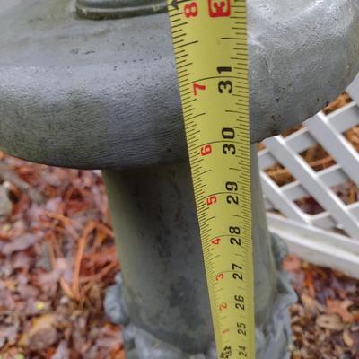 Concrete and Metal Garden Armillary