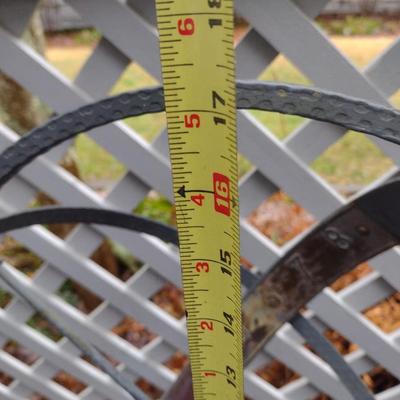 Concrete and Metal Garden Armillary