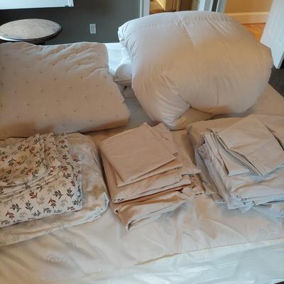 King Size Comforter, Duvet and Sheets (P-BBL)